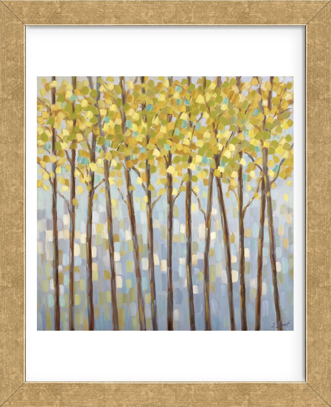 Glistening Tree Tops (Framed)