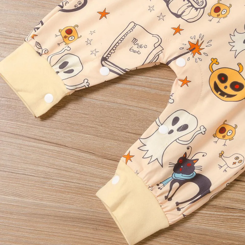 Halloween Baby Onesie Long Sleeve Spring Autumn Romper Wholesale Baby Clothes