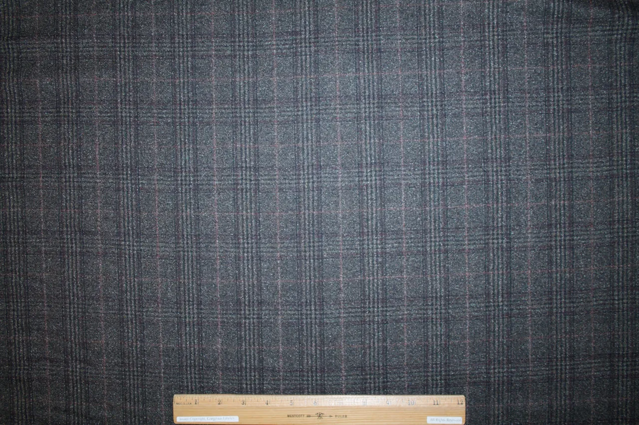 J0seph Abb0ud Plaid Cashmere Blend Flannel - Brown Tones
