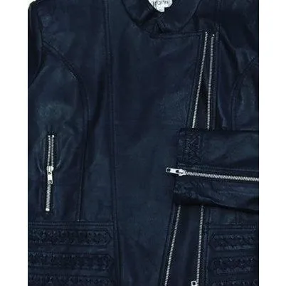 Jfahri Horizon Leather Jacket - Black