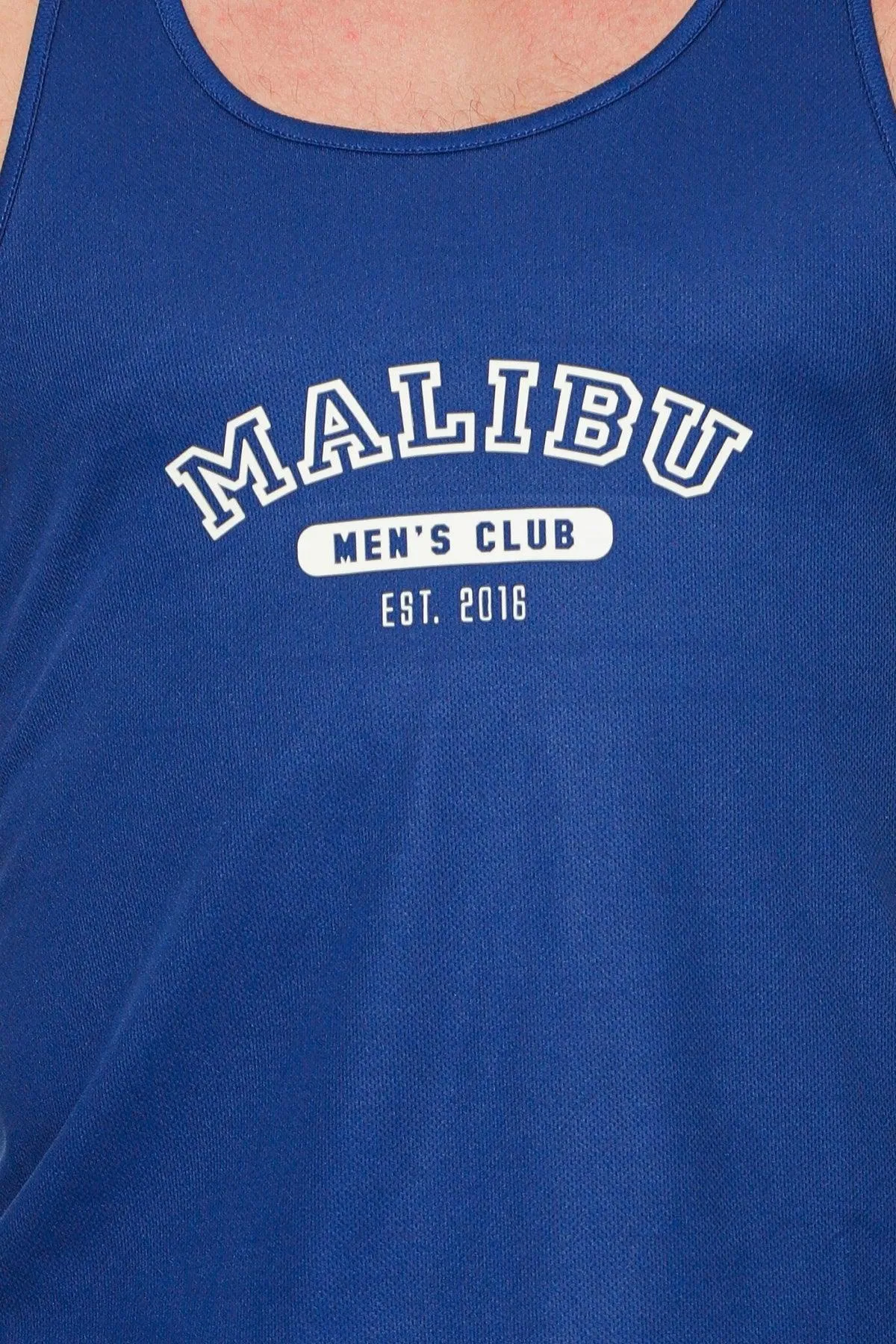 JJ Cool-Dry Gym Stringer - Cobalt Blue