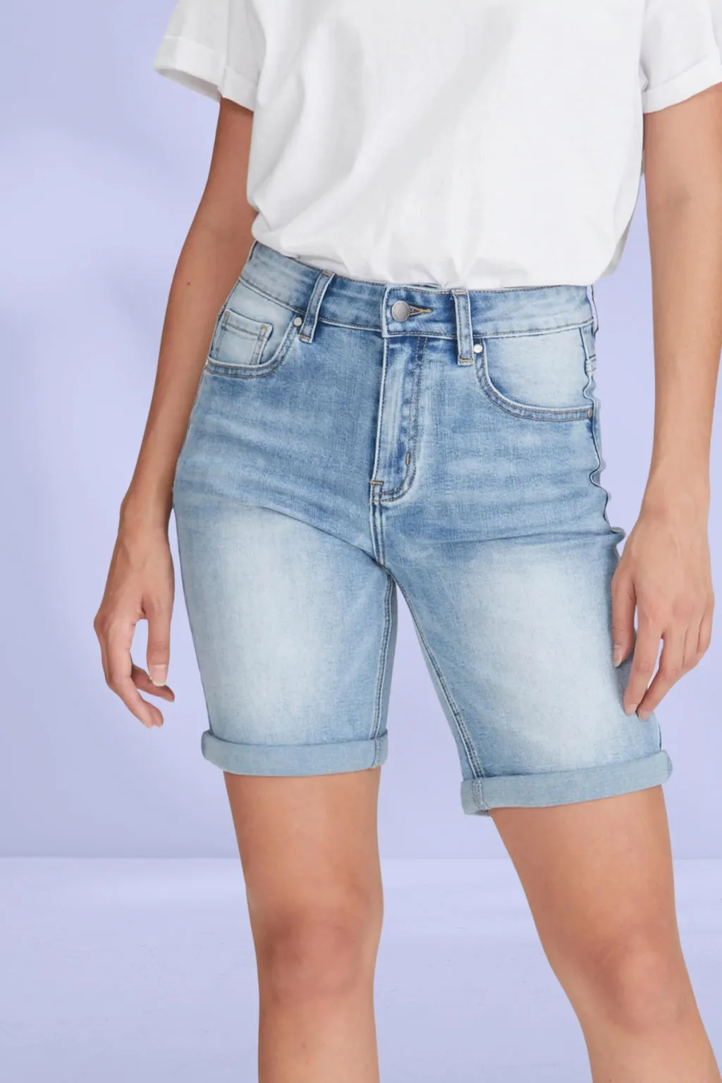 Junkfood Dillon Shorts Blue