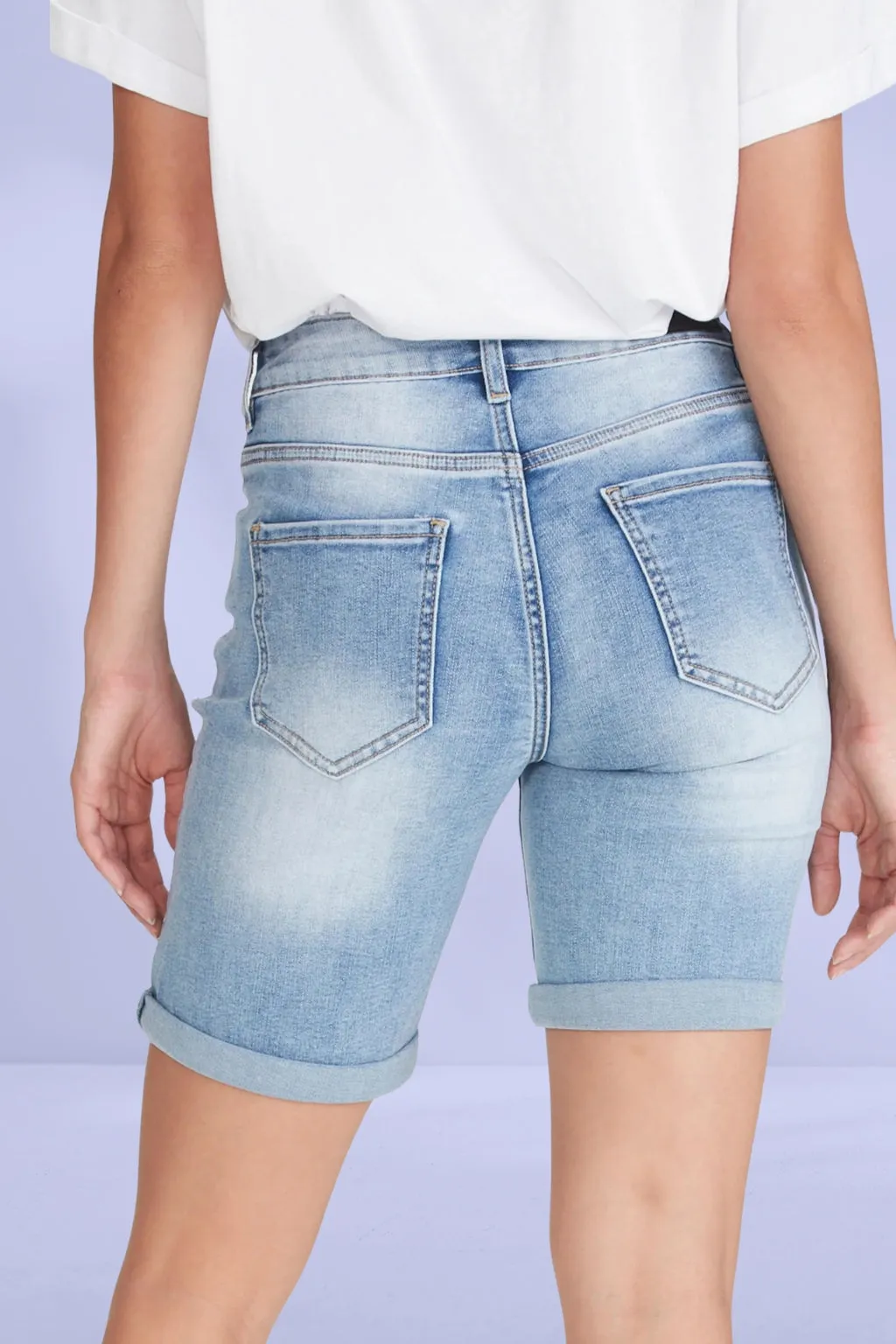 Junkfood Dillon Shorts Blue