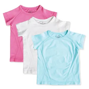 Kids Active Short Sleeve Athletic Tops