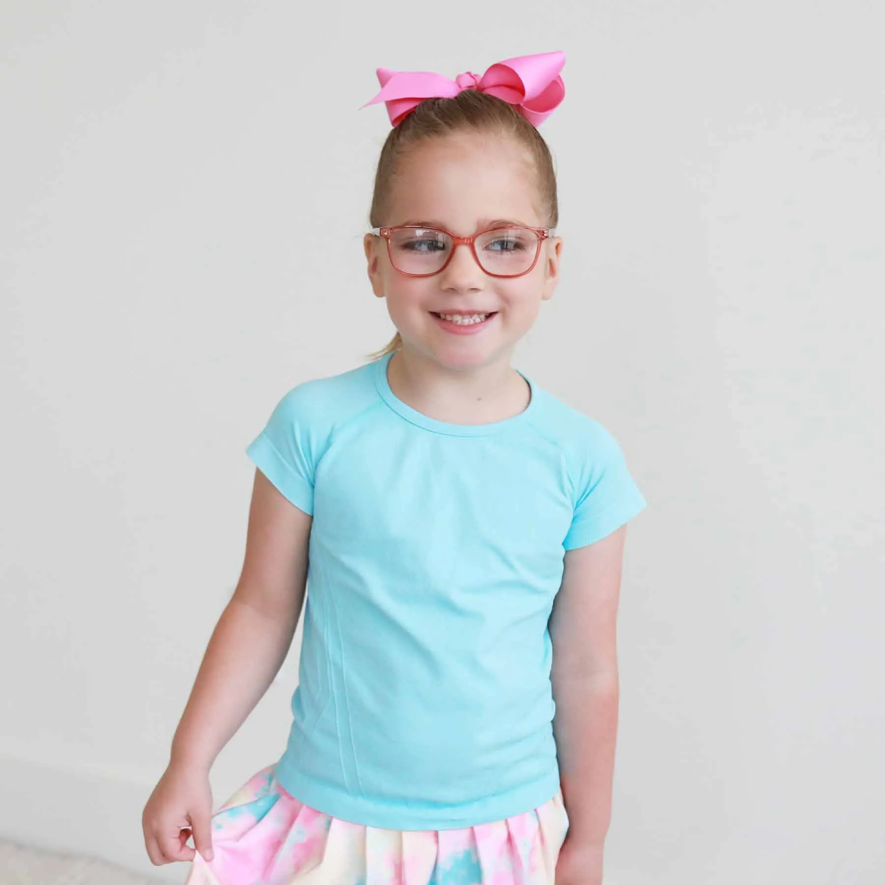 Kids Active Short Sleeve Athletic Tops