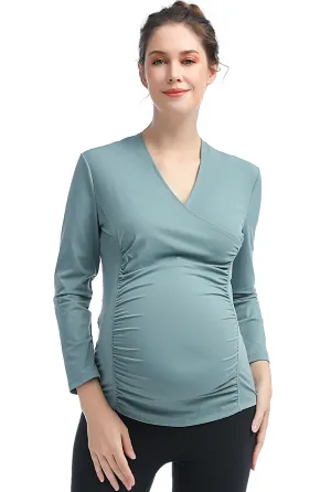 Kimi   Kai Maternity Essential Nursing Active Top