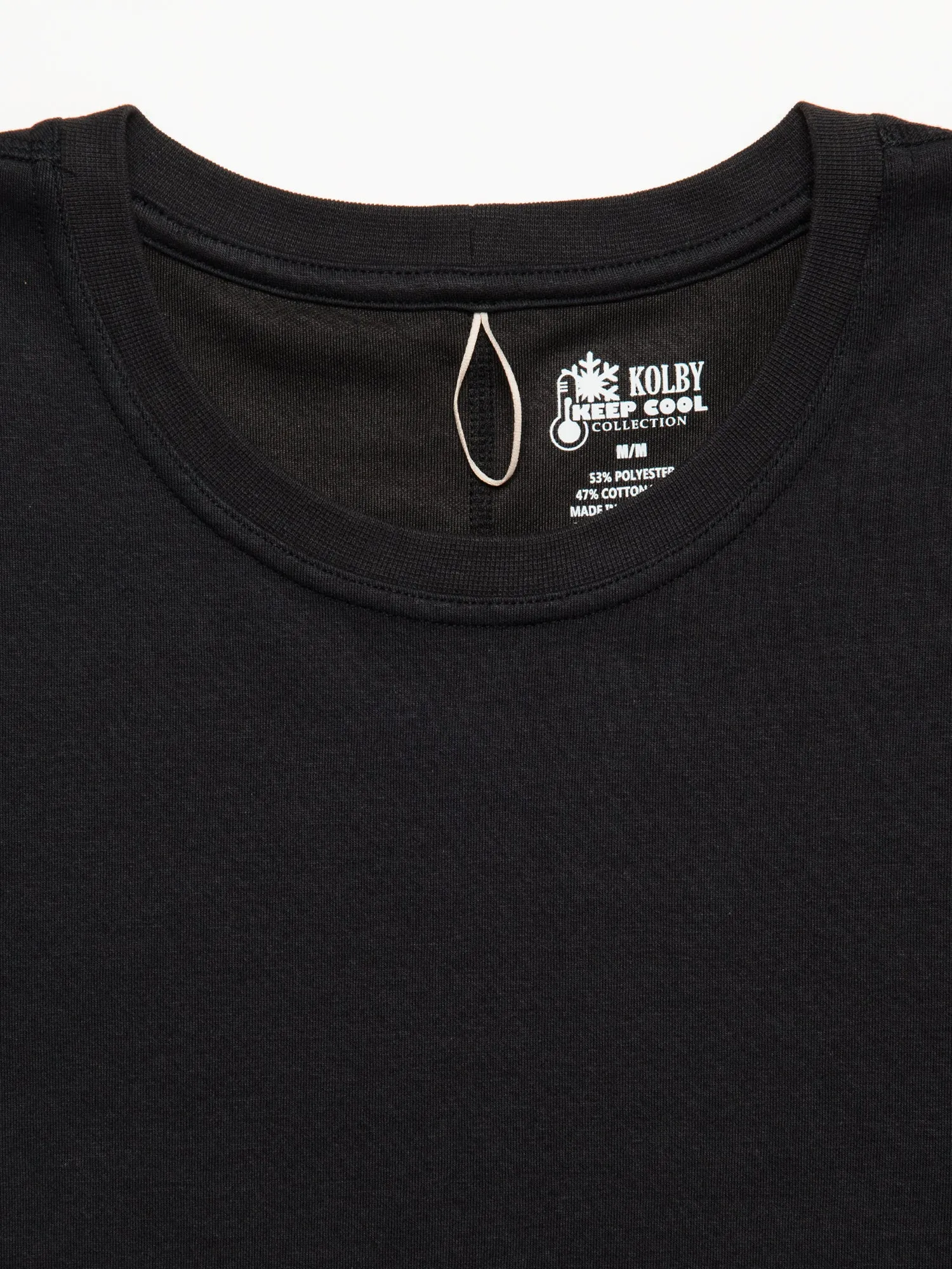 KOLBY KEEP COOL TEE - CHAMBRAY