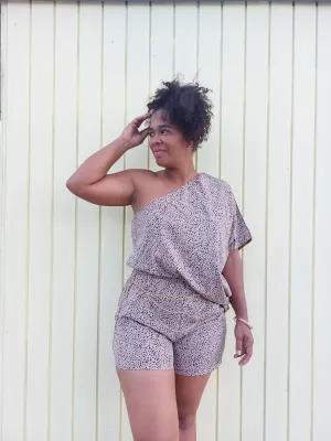 Leopard Romper
