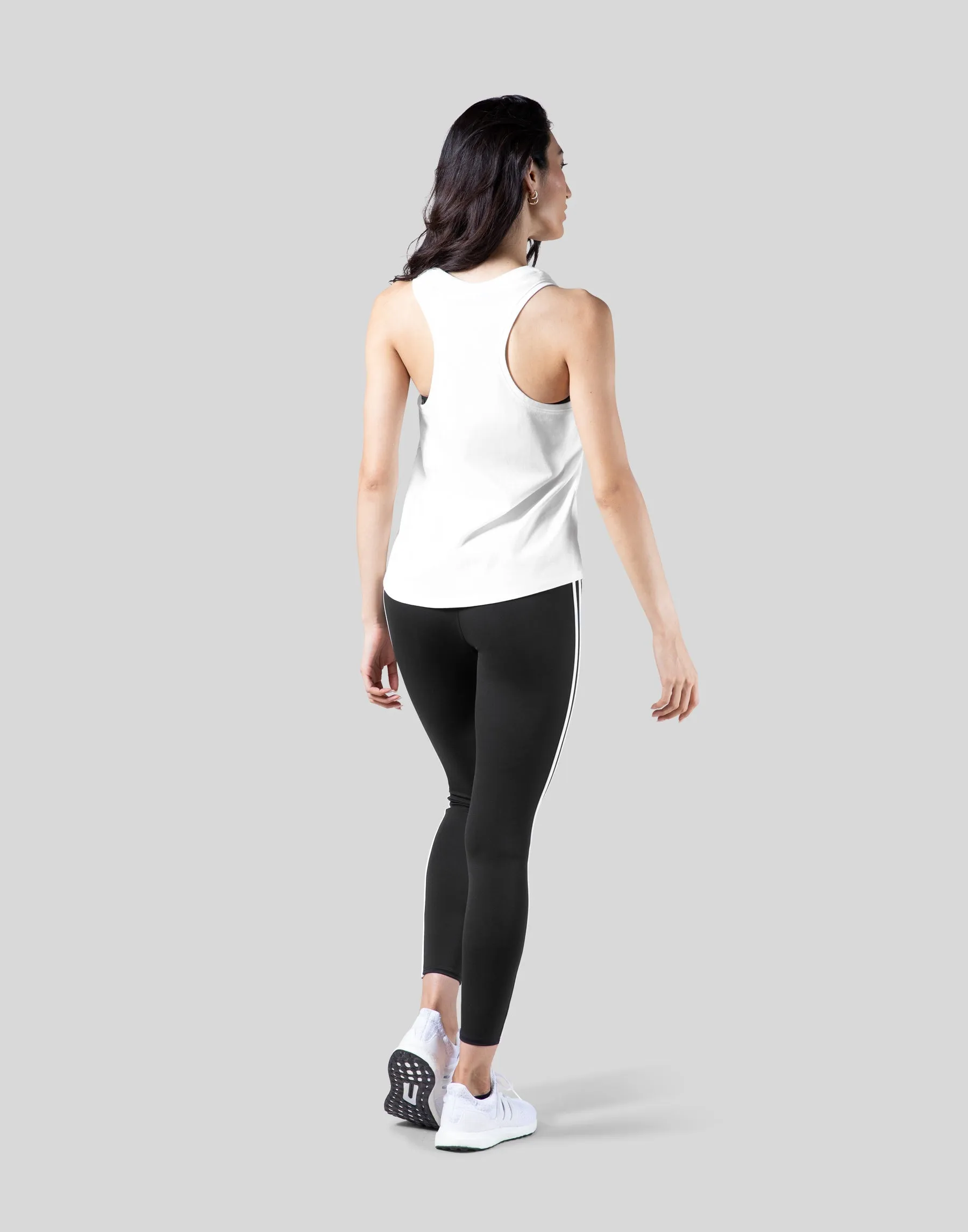LÝFT Loose Fit Tanktop - White