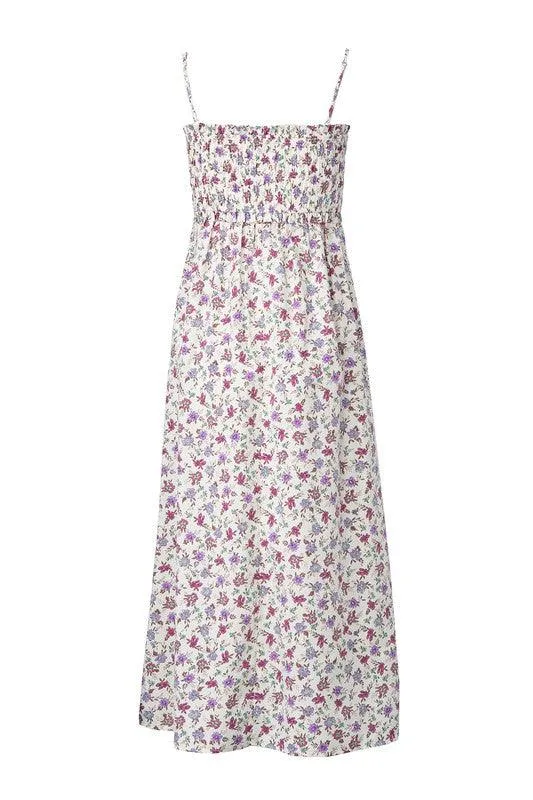 LILOU Smocked Cami Maxi Dress