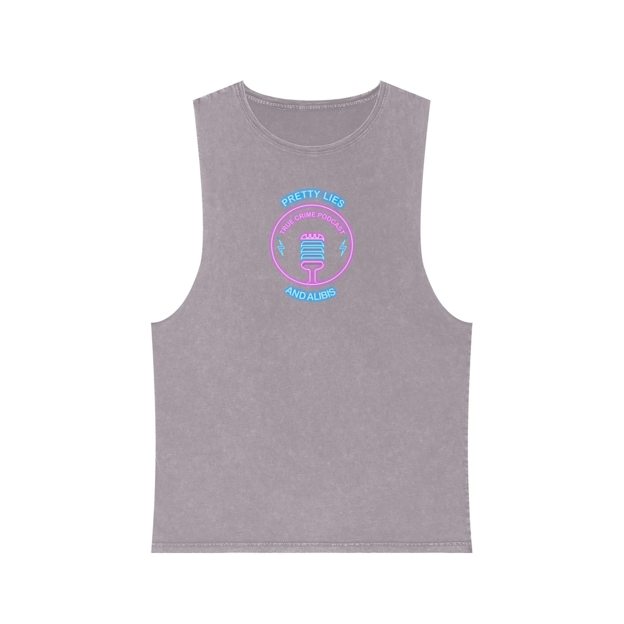 Logo Unisex Stonewash Tank Top