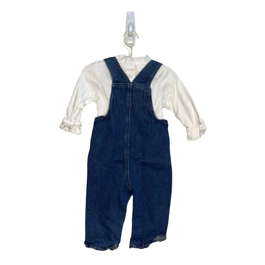 LS Berry Shirt & Overall Set