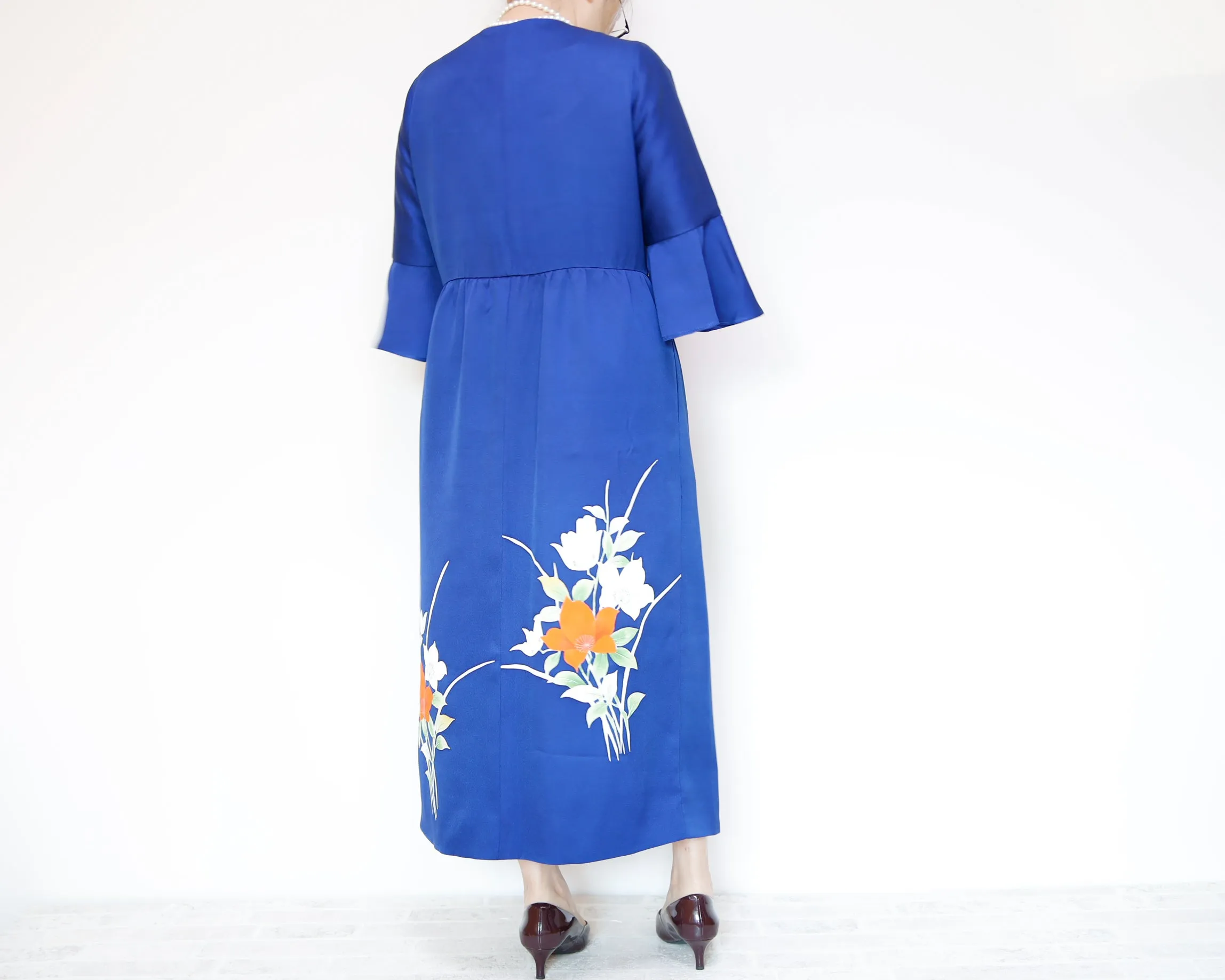 <D16-006> KIMONO WRAPED Dress'n Coat