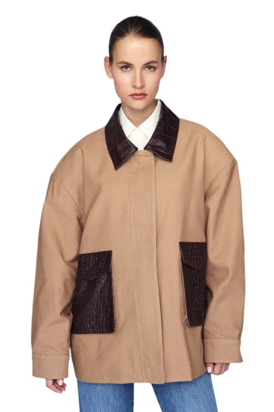 Magda Jacket - Biscotti/Canvas