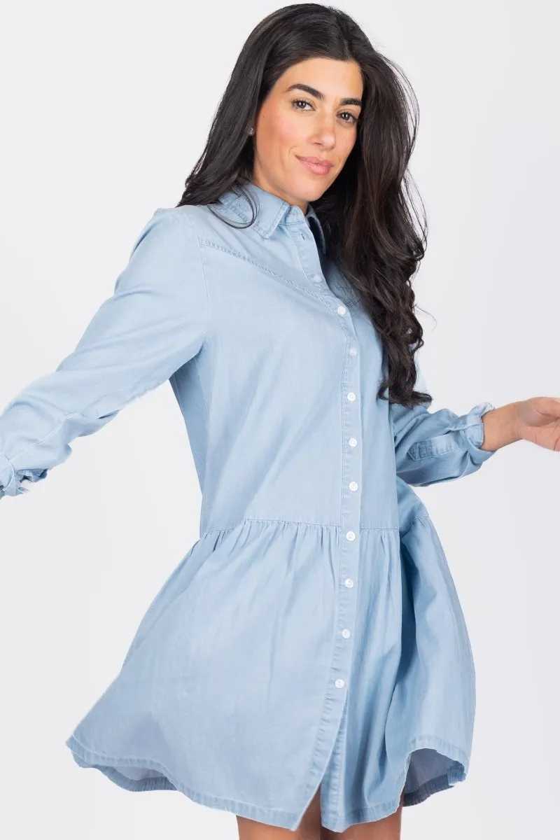 MARLOW DRESS (CHAMBRAY)