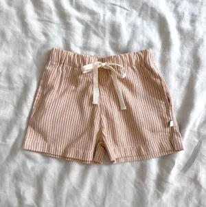 'Mocha Stripe' Shorts