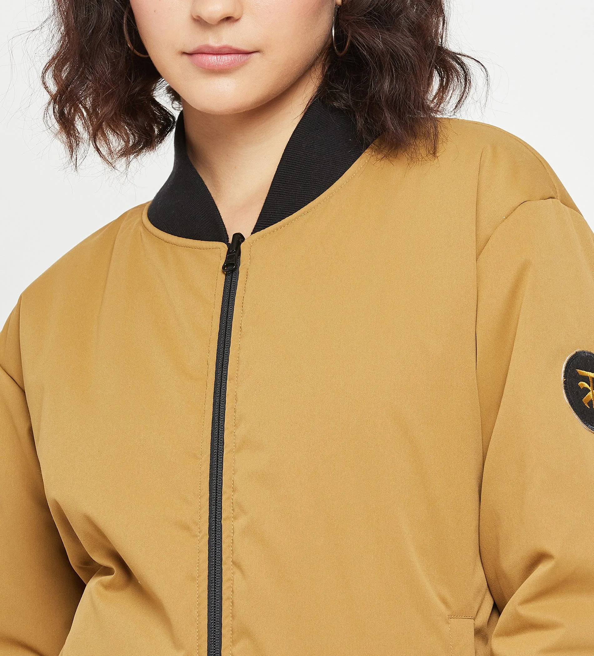 Multicolor Printed Reversible Jacket for Women