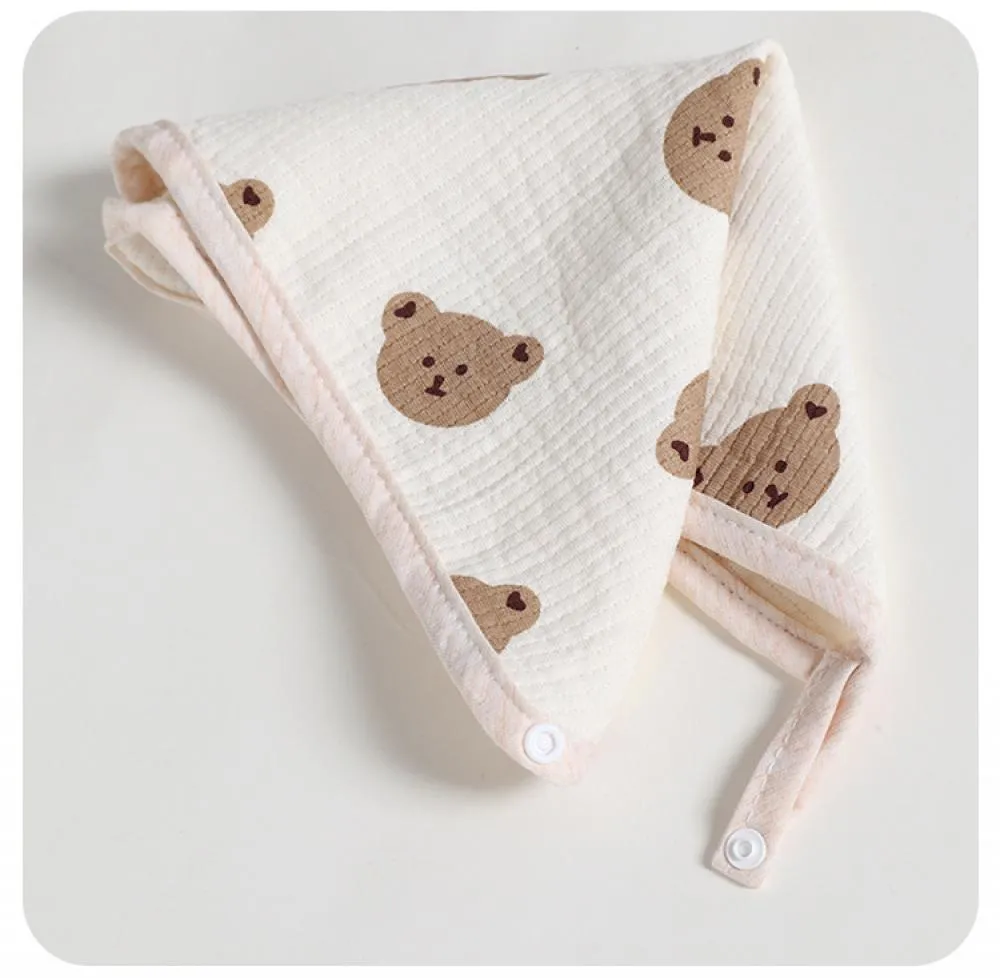 Newborn Baby Square Bib Baby Gauze Bib Wholesale