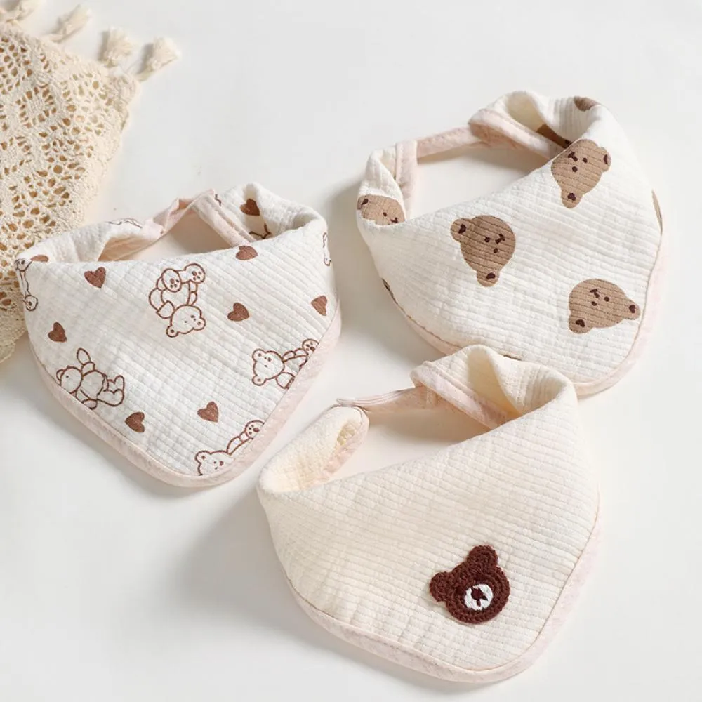 Newborn Baby Square Bib Baby Gauze Bib Wholesale