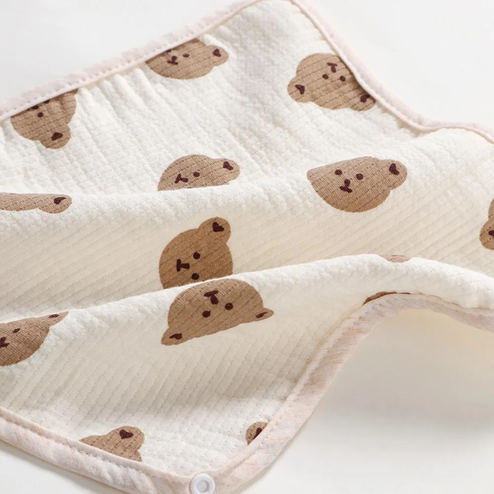 Newborn Baby Square Bib Baby Gauze Bib Wholesale