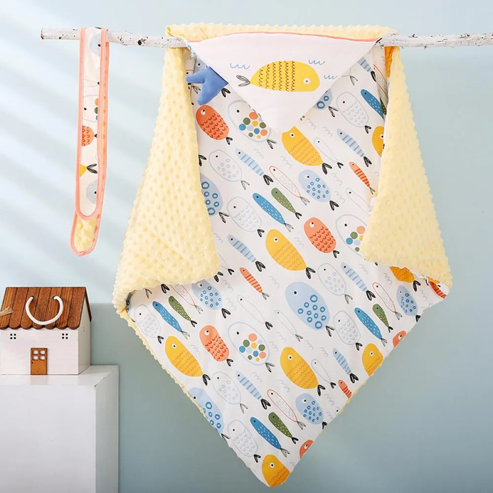 Newborn Baby Swaddling Blanket Spring And Autumn Wholesale Baby Blanket
