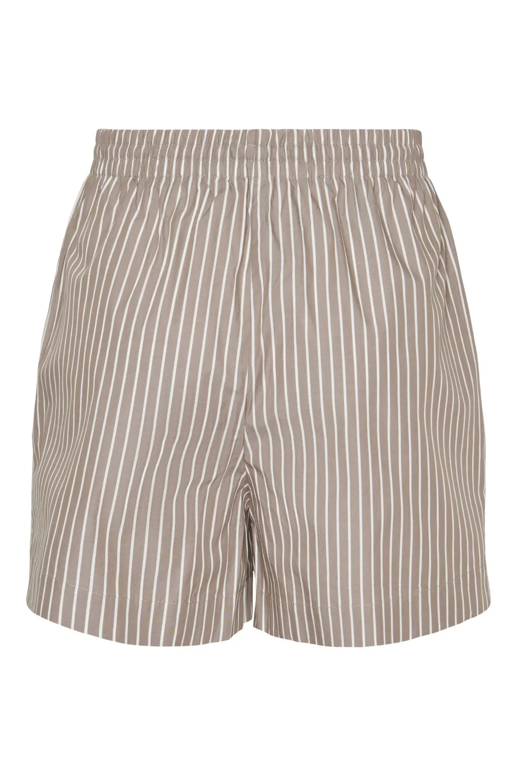 Pieces - Pcpenny Shorts Camp Mm - 4586945 Fossil Bright White