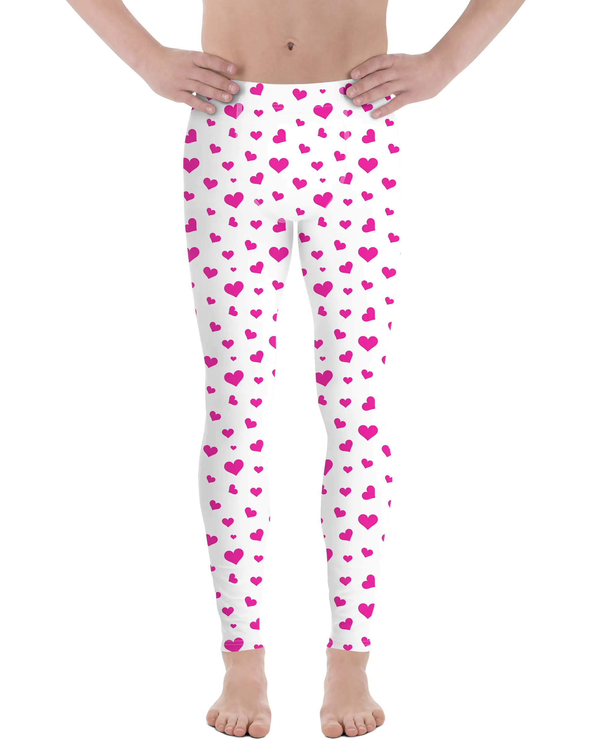 Pink Hearts Meggings