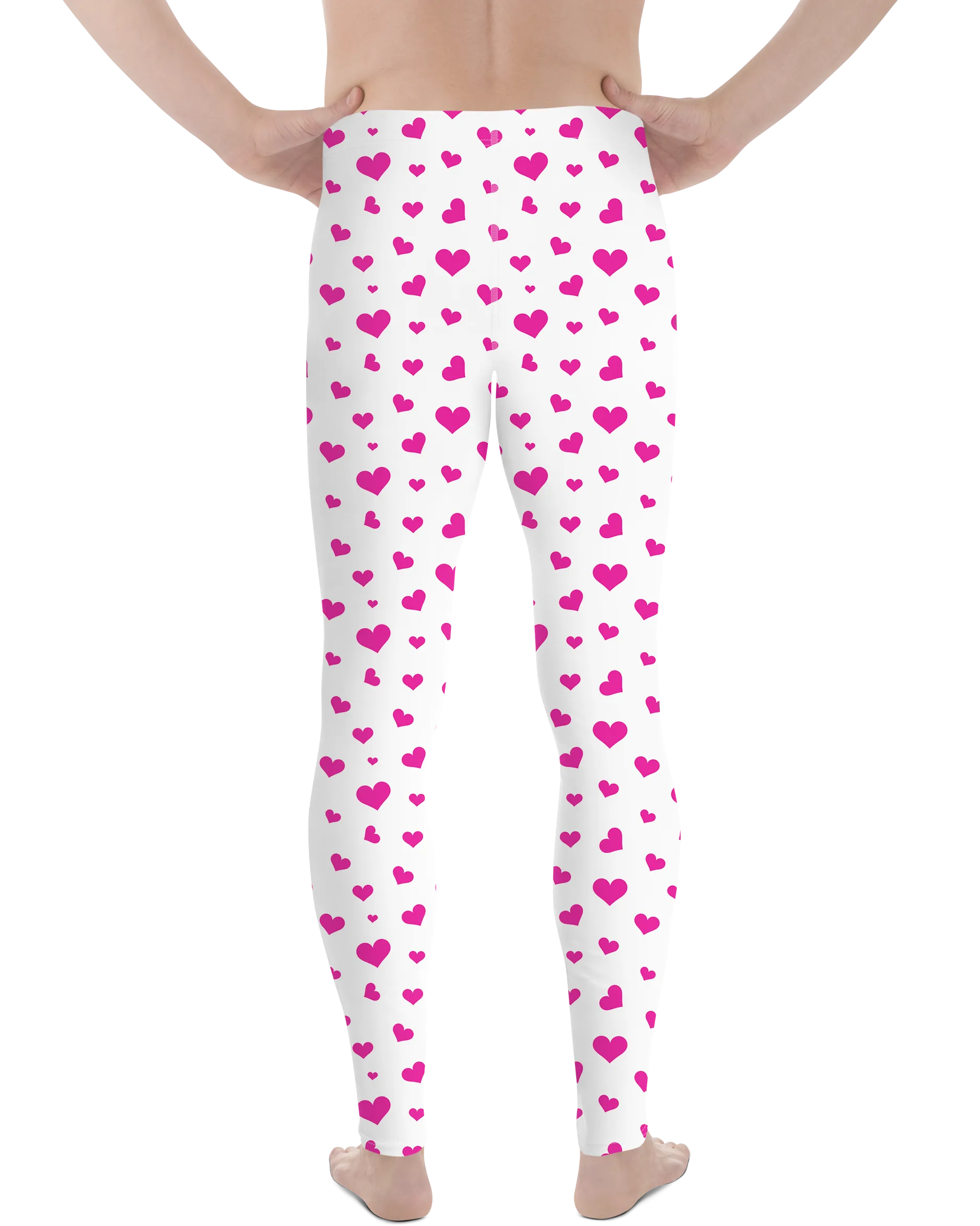 Pink Hearts Meggings