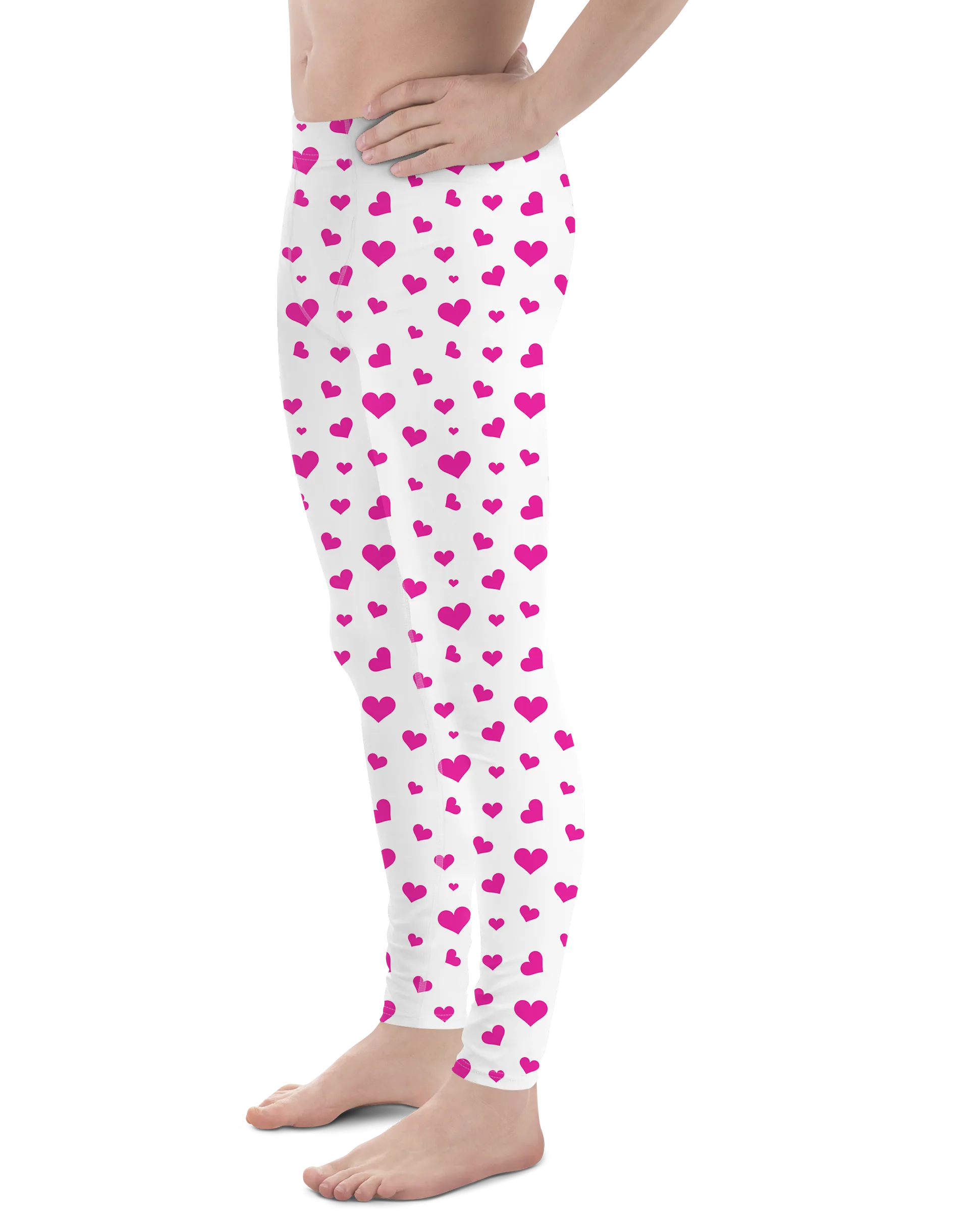 Pink Hearts Meggings