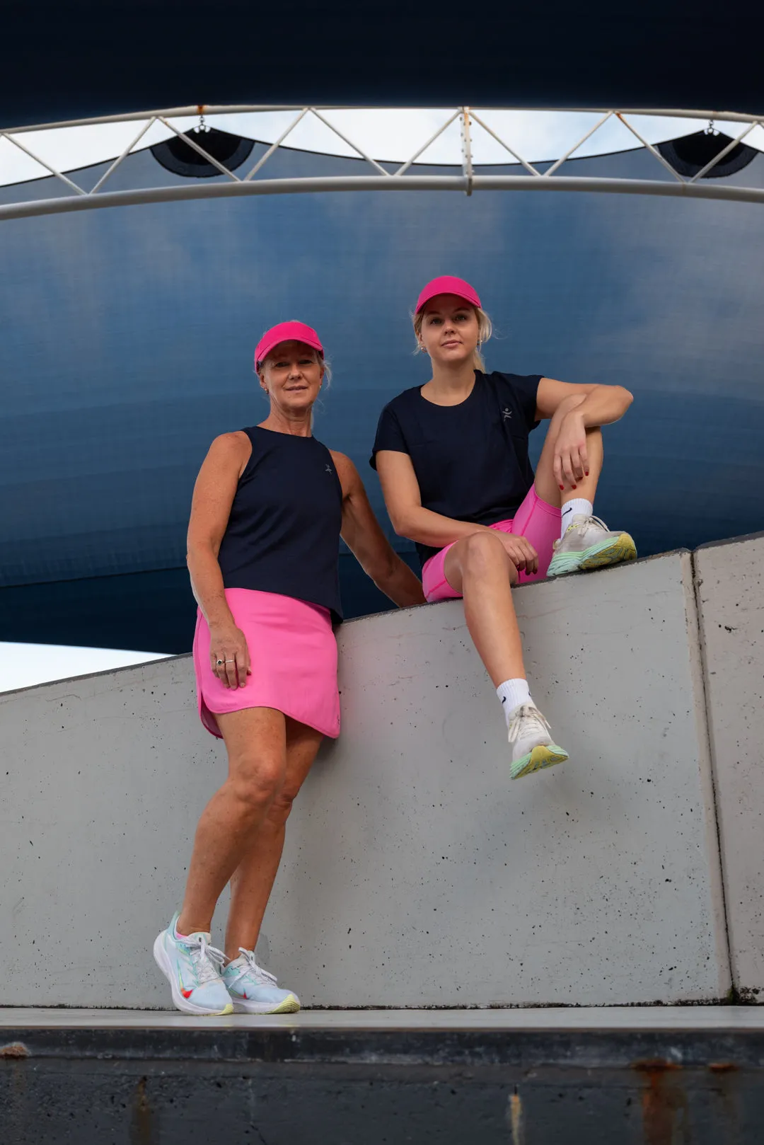 Pink Skorts with Pockets