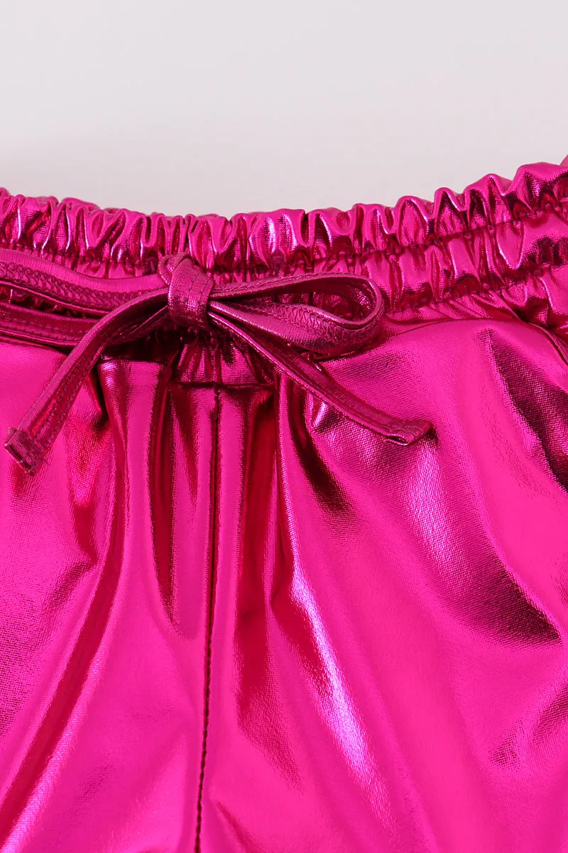 Purple laser shorts