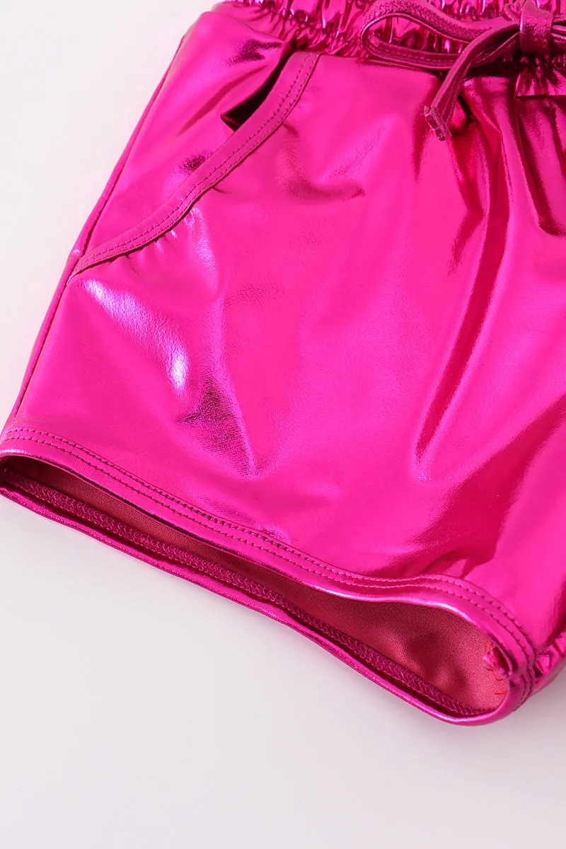 Purple laser shorts