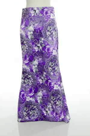 Purple Paisley Skirt