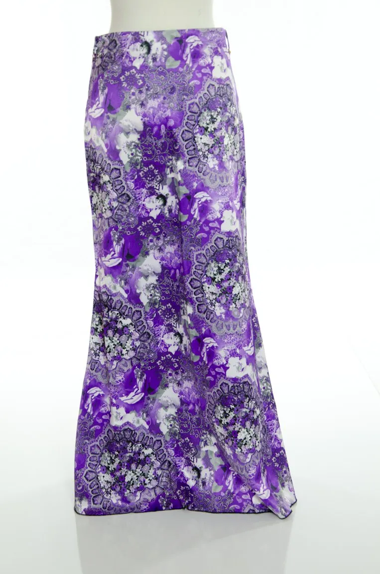 Purple Paisley Skirt