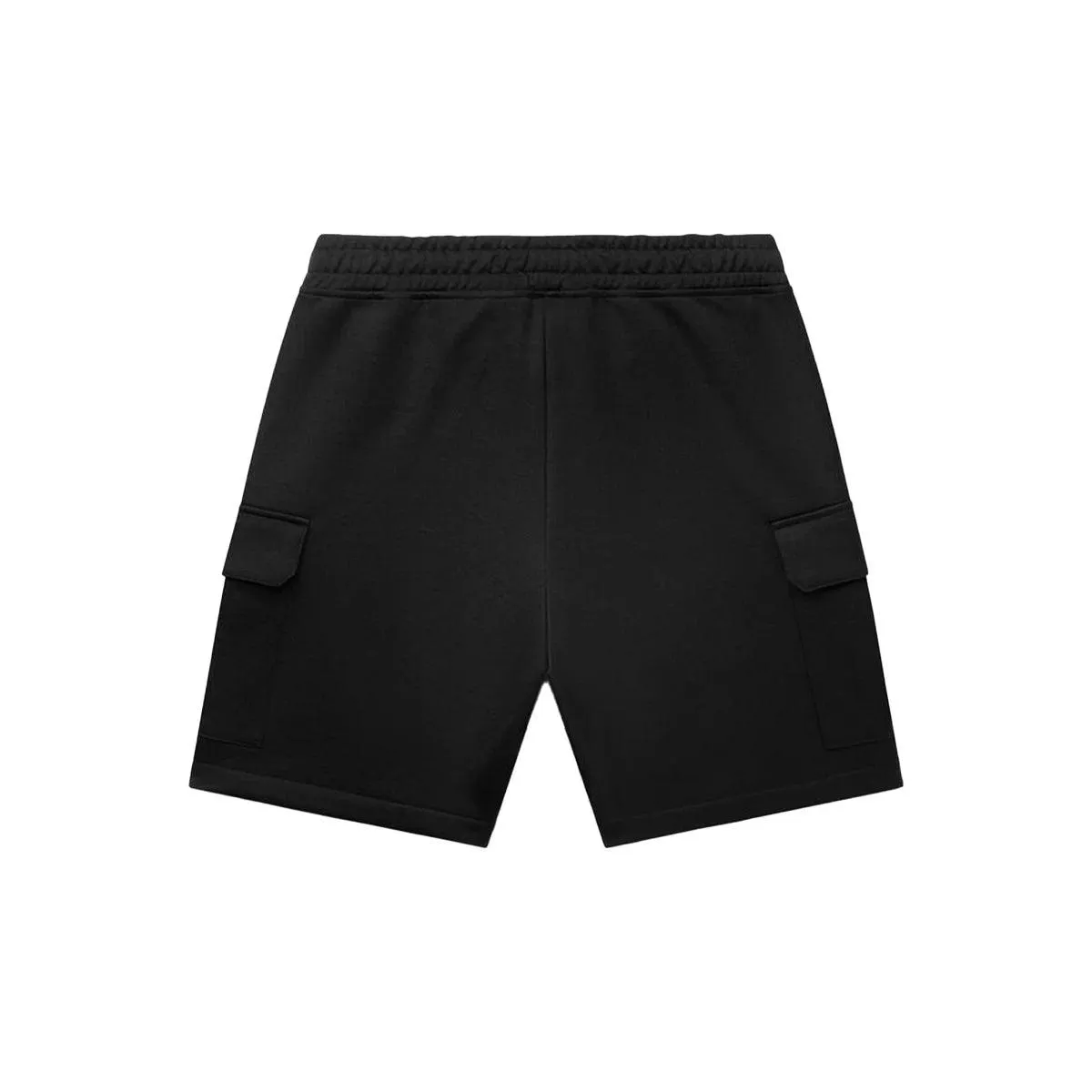 Q  Regular Fit Cargo Shorts Jet Black