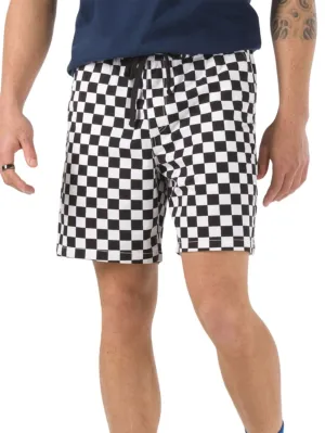 Range Relaxed Checkerboard Elastic Shorts