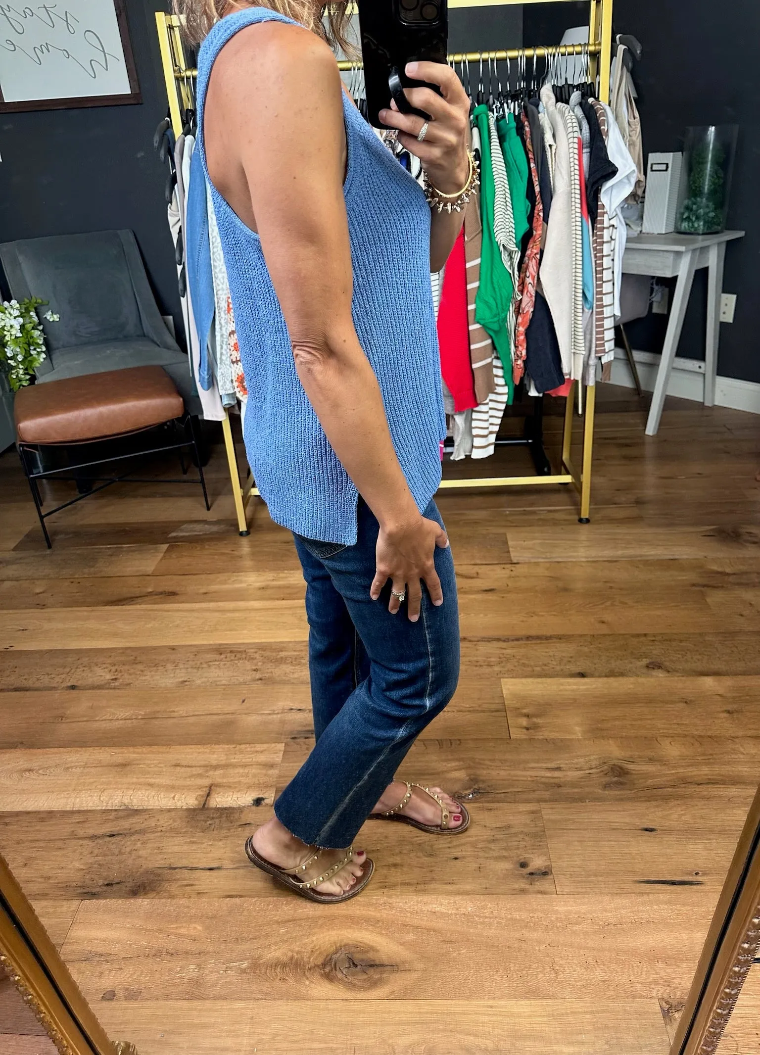 Read Into It Knit V-Neck Top - Multiple Options