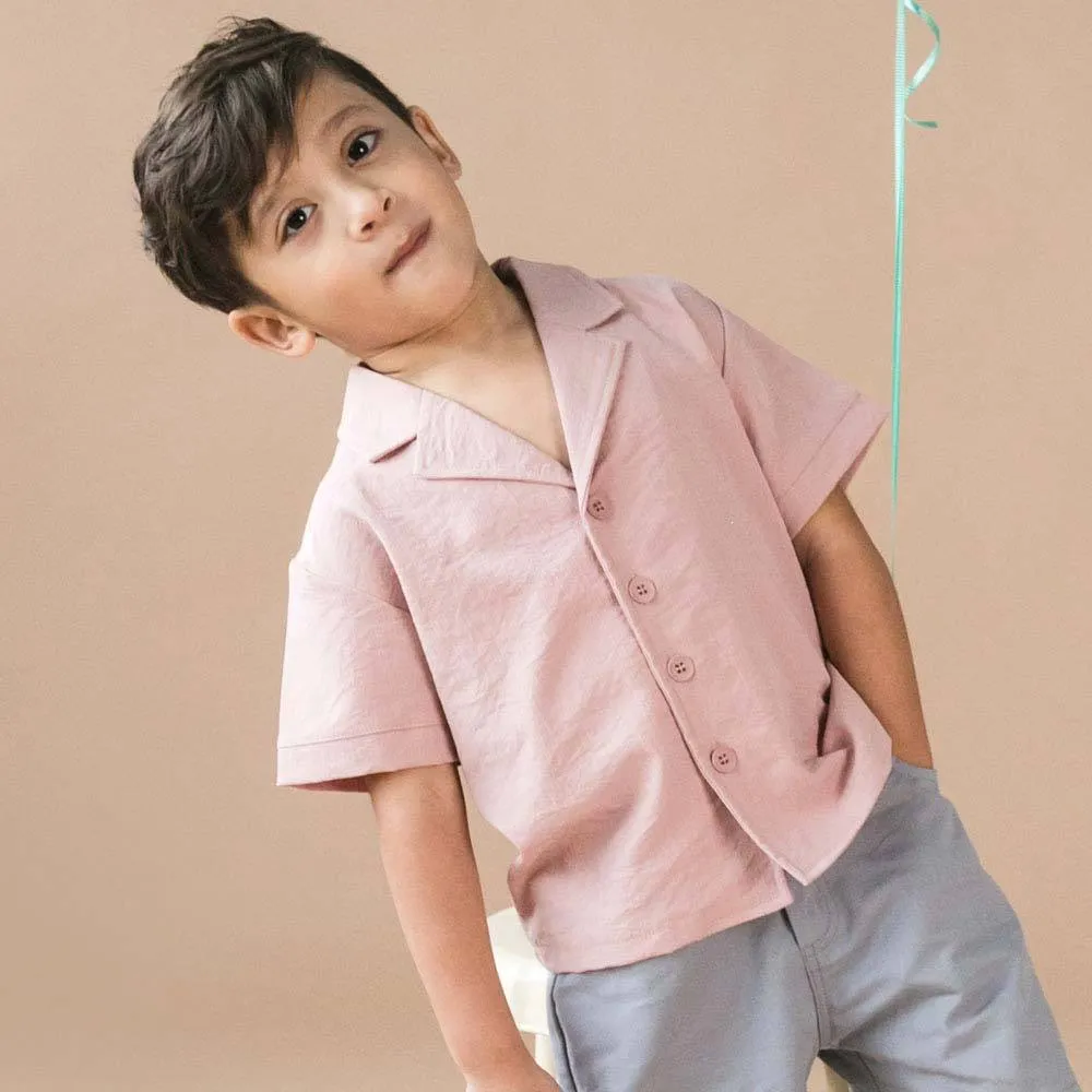 Relaxed Shirt, Crepe