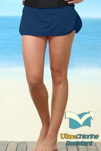 Running Riot Swim Skort with Hidden Shorts 16" - Chlorine Proof