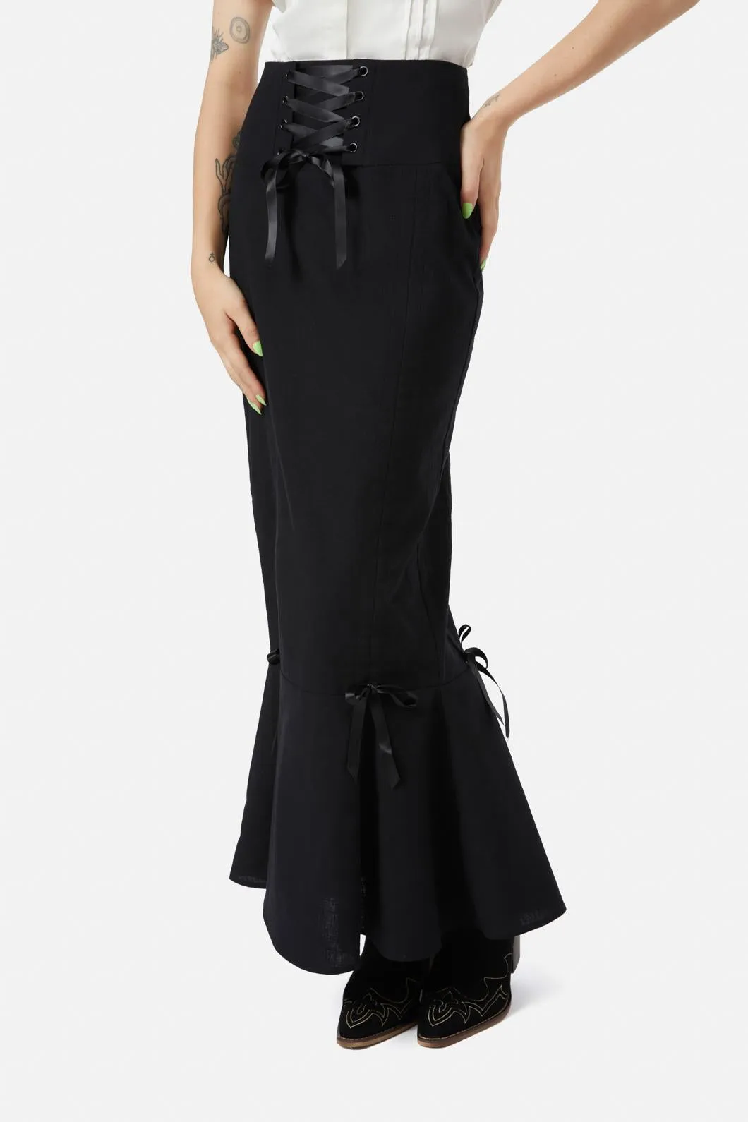 Saloon Ruched Skirt