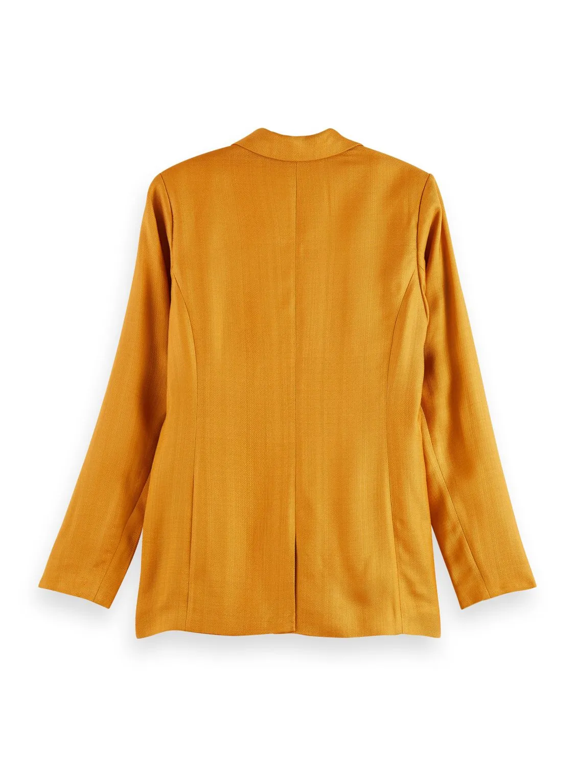 Scotch & Soda Blazer In Shiny Twill Quality - Marigold