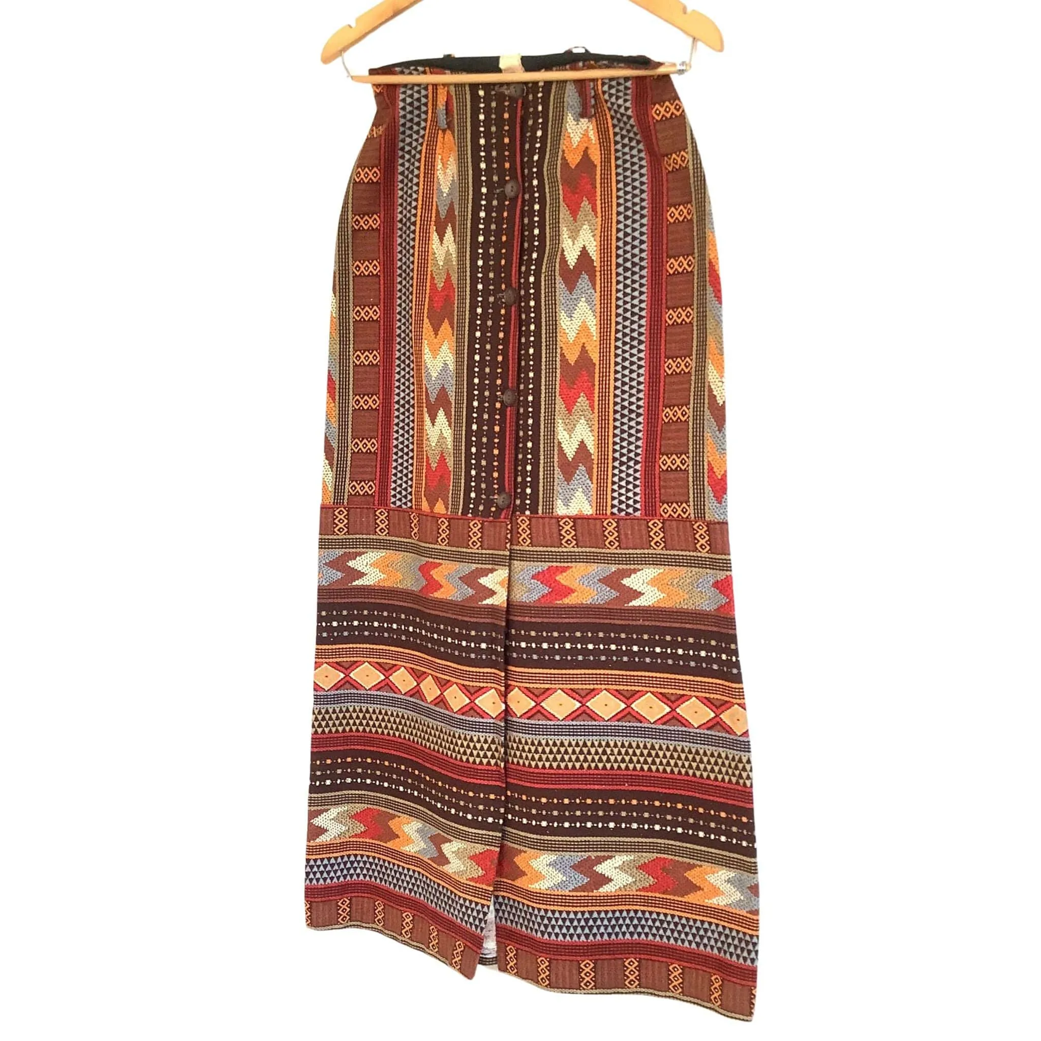 Serape Maxi Skirt