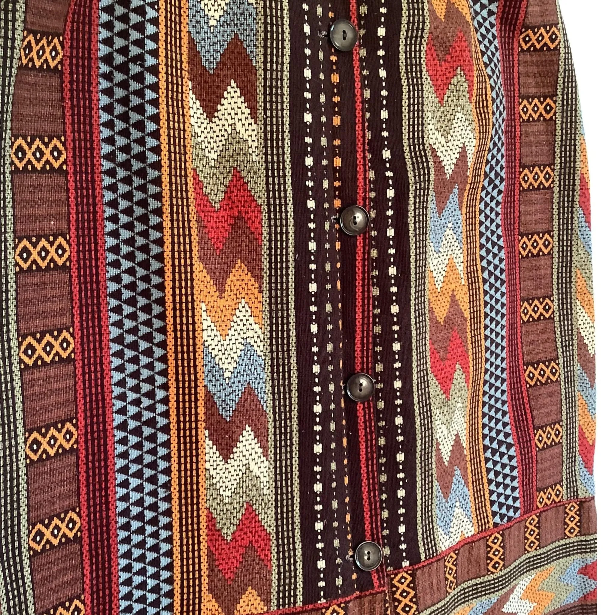 Serape Maxi Skirt