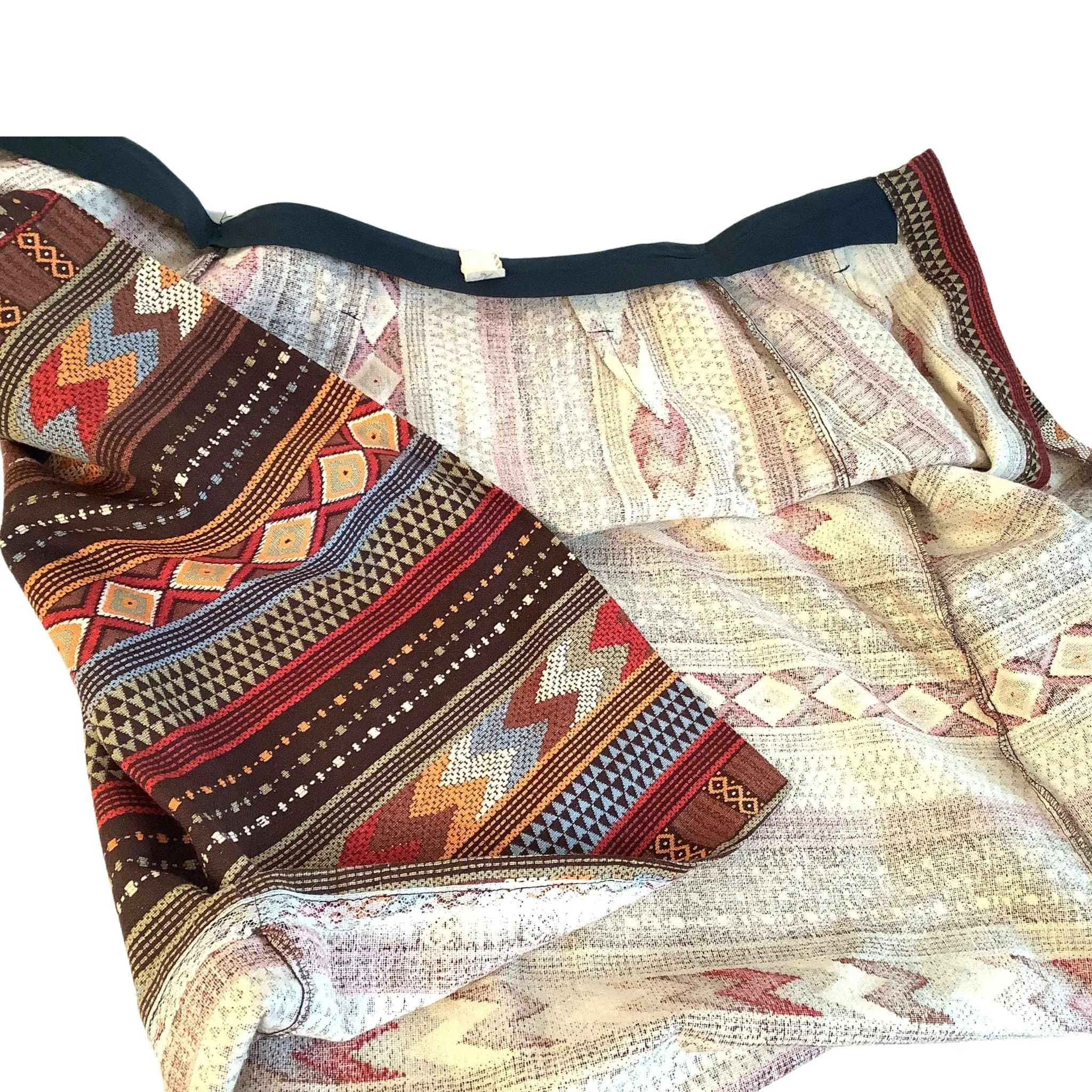 Serape Maxi Skirt