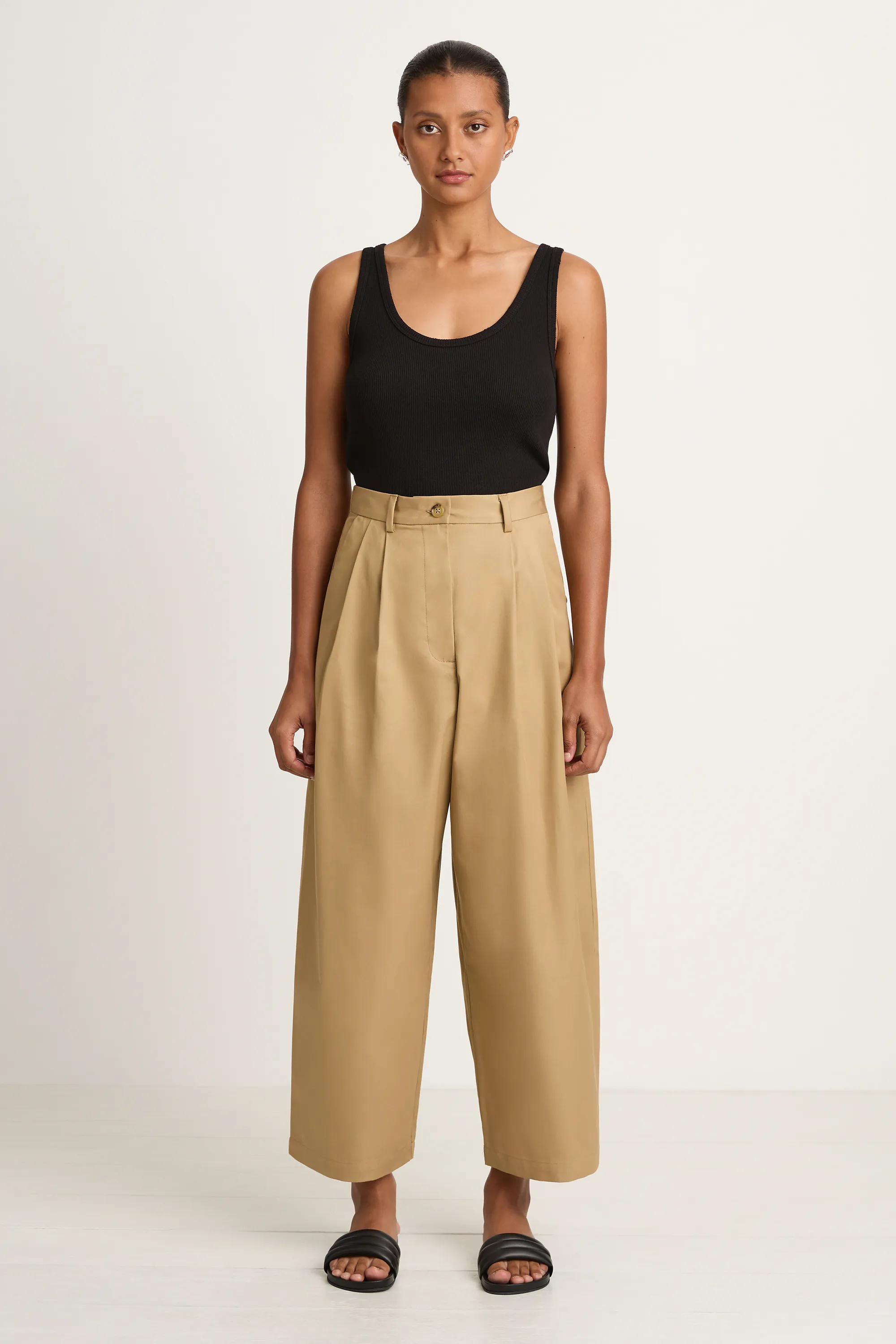 Shaina Mote Boy Trouser - Camel