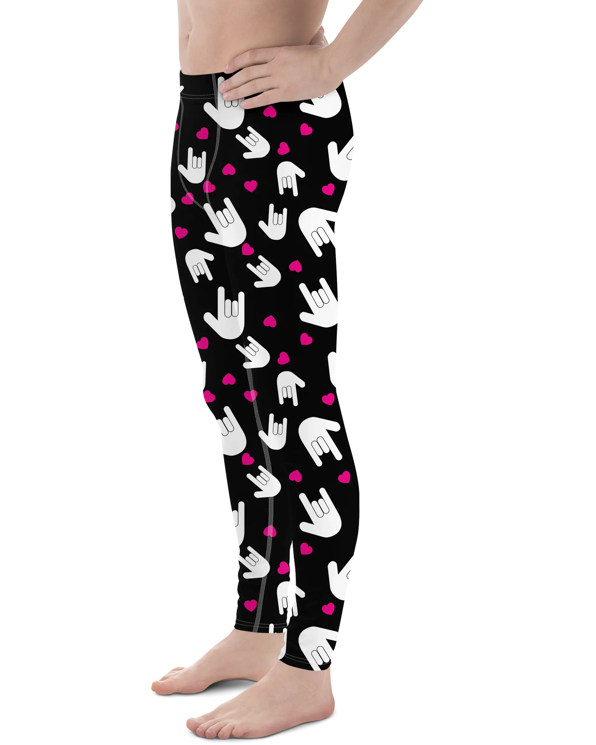 Sign Language I Love You Meggings