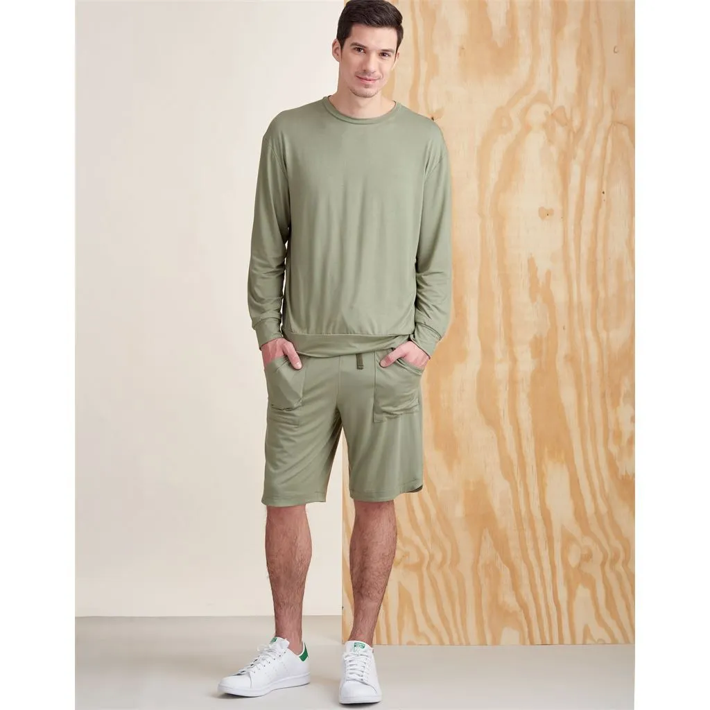 Simplicity Sewing Pattern S9337 Unisex Knits Only Tops, Pants and Shorts