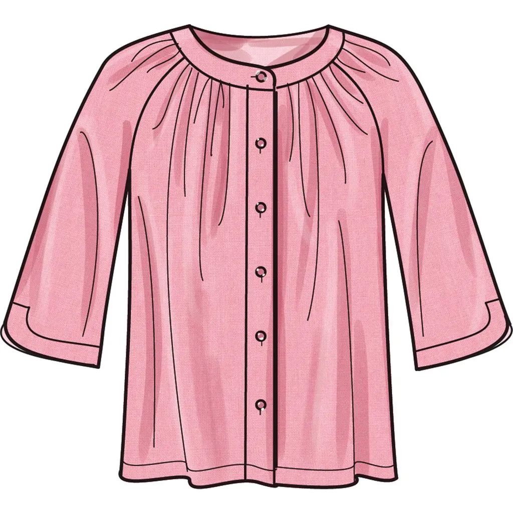 Simplicity Sewing Pattern S9782 Misses' Tops