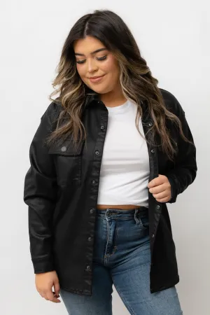 Sloane Oversized Jacket - Black