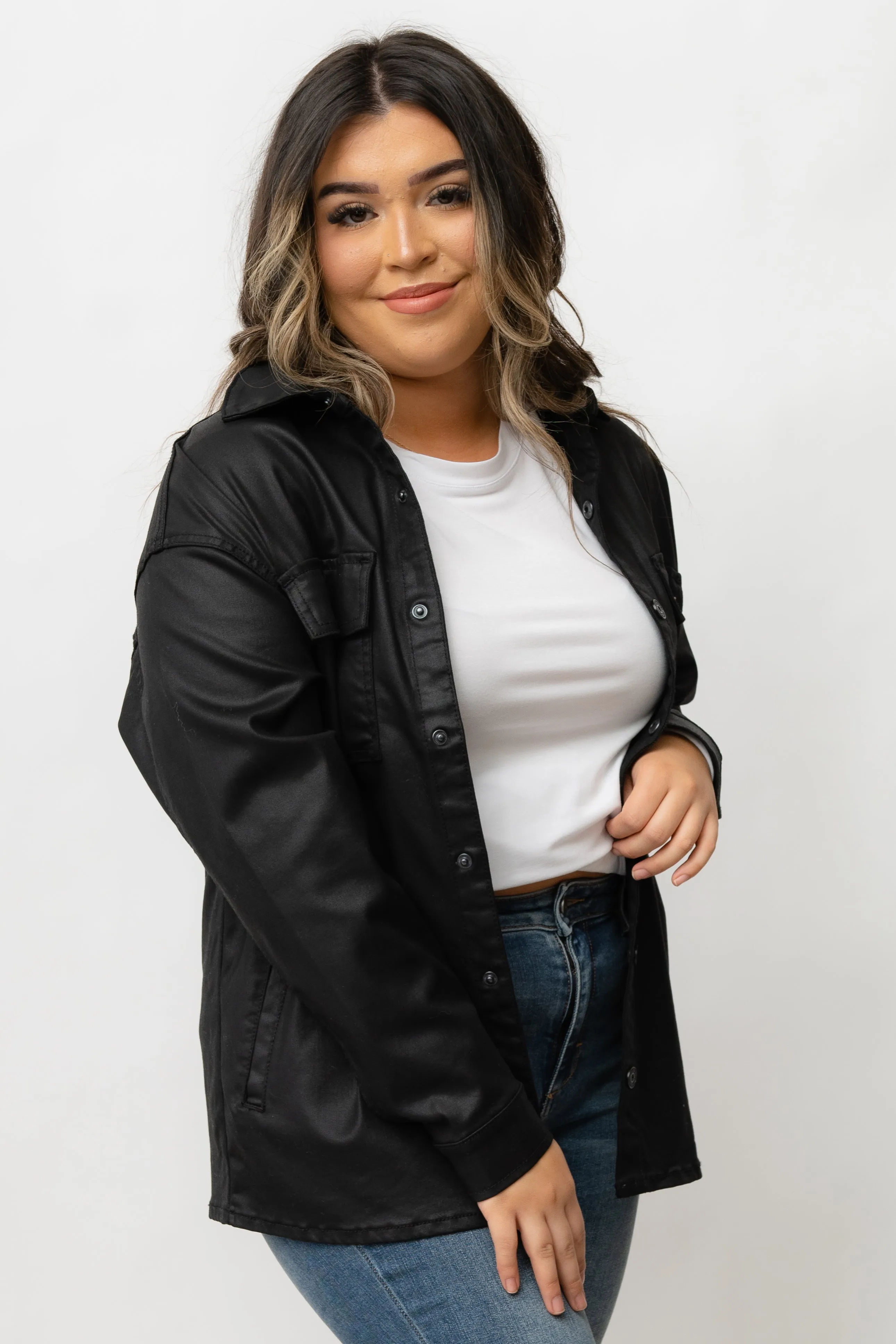 Sloane Oversized Jacket - Black